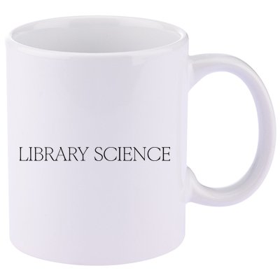 Kaia Gerber Library Science 11oz C Handle Ceramic Mug