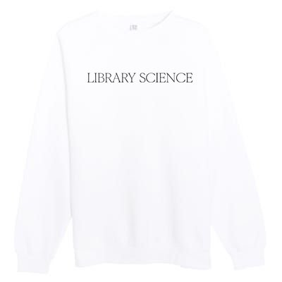 Kaia Gerber Library Science Premium Crewneck Sweatshirt