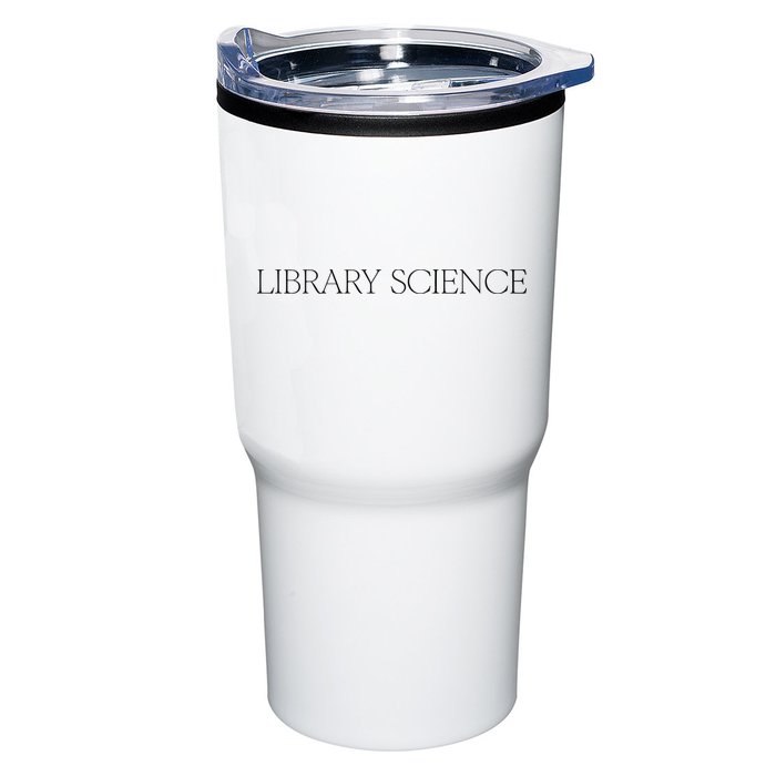 Kaia Gerber Library Science Tumbler