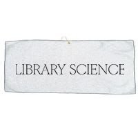 Kaia Gerber Library Science Large Microfiber Waffle Golf Towel