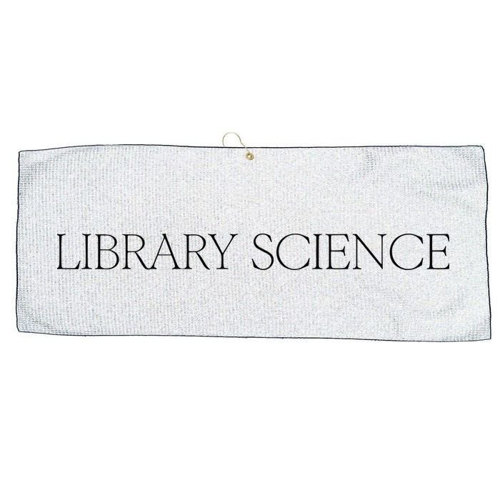 Kaia Gerber Library Science Large Microfiber Waffle Golf Towel