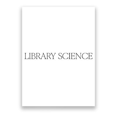 Kaia Gerber Library Science Poster