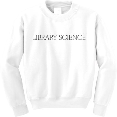 Kaia Gerber Library Science Kids Sweatshirt
