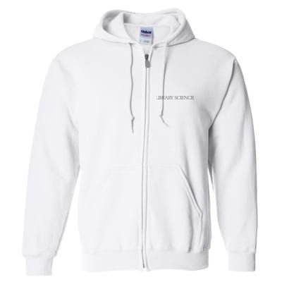 Kaia Gerber Library Science Full Zip Hoodie
