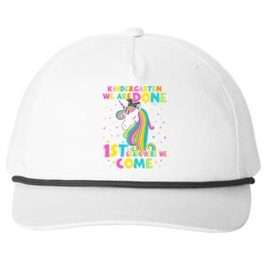 Kindergarten Graduation Magical Unicorn Gift Snapback Five-Panel Rope Hat