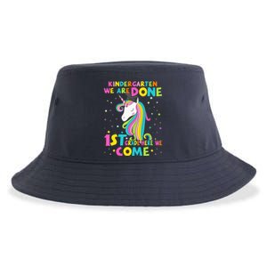 Kindergarten Graduation Magical Unicorn Gift Sustainable Bucket Hat