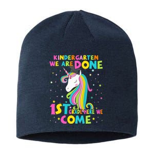 Kindergarten Graduation Magical Unicorn Gift Sustainable Beanie