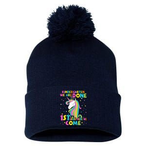 Kindergarten Graduation Magical Unicorn Gift Pom Pom 12in Knit Beanie