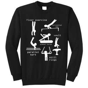 Kids Gipsytshirts: Men Gymnastics Events TShirt Youth Sweatshirt