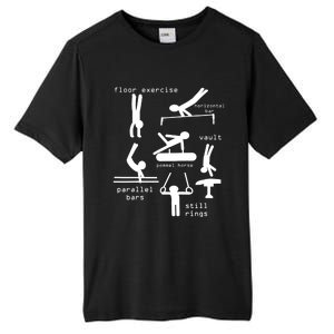 Kids Gipsytshirts: Men Gymnastics Events TShirt Youth Tall Fusion ChromaSoft Performance T-Shirt