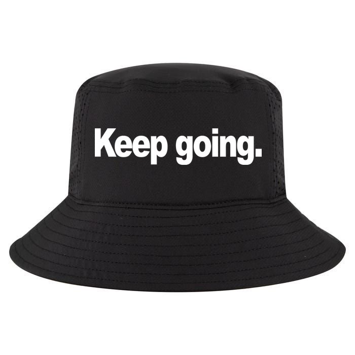 Keep Going Motivation Cool Comfort Performance Bucket Hat
