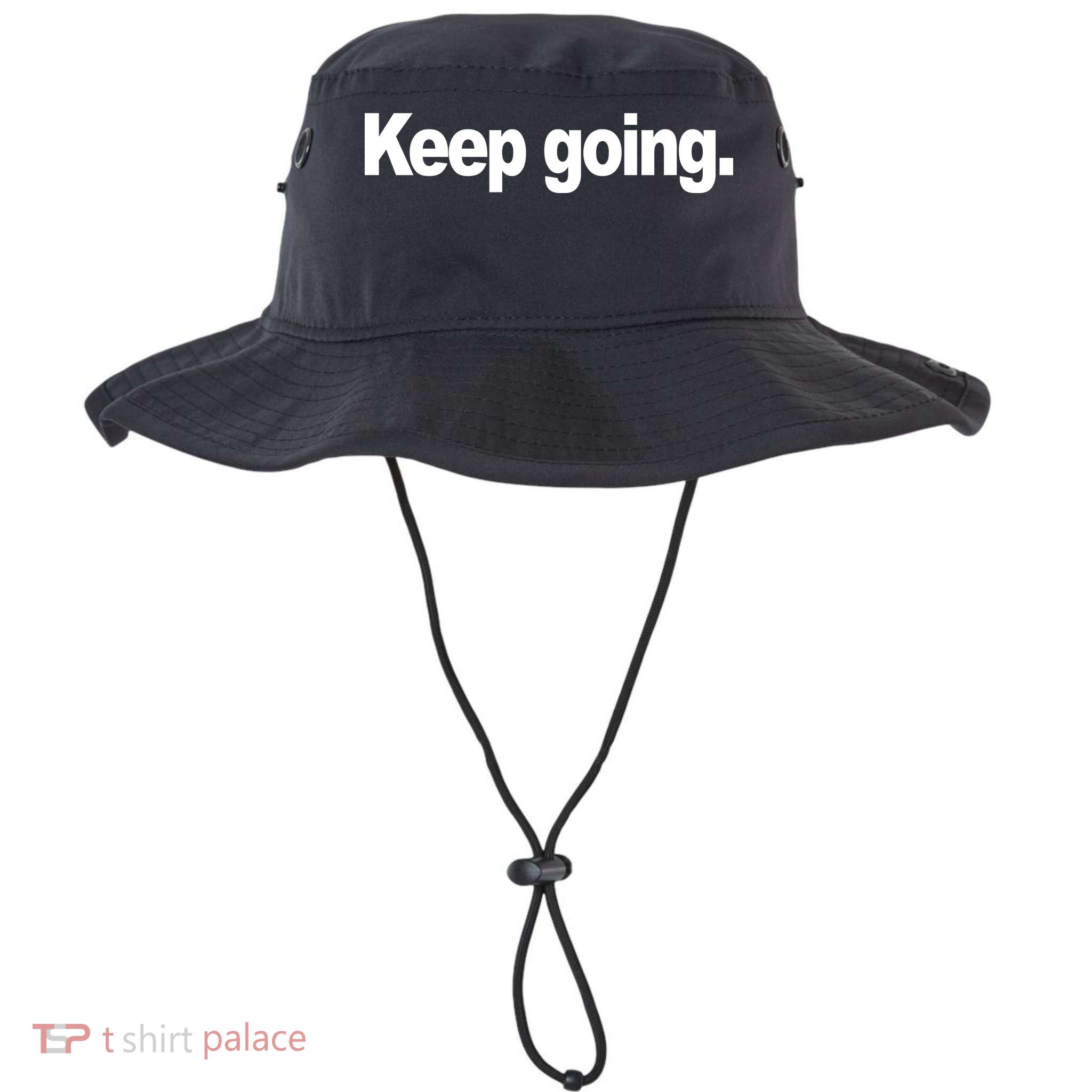 Keep Going Motivation Bucket Hat