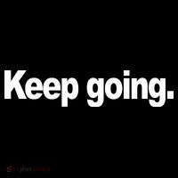 Keep Going Motivation 16 in Basic Backpack
