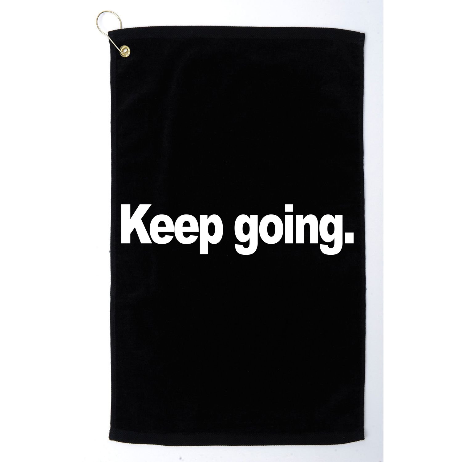 Keep Going Motivation Golf Towel