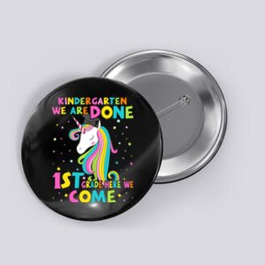 Kindergarten Graduation Magical Unicorn Gift Button