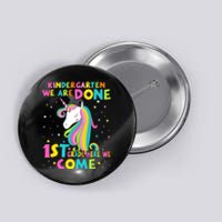 Kindergarten Graduation Magical Unicorn Gift Button