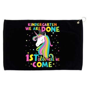 Kindergarten Graduation Magical Unicorn Gift Grommeted Golf Towel