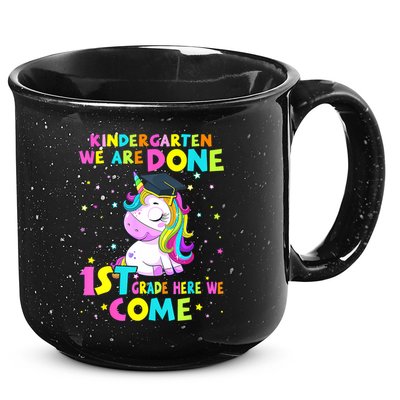 Kindergarten Graduation Magical Unicorn For Girls Graduate 15oz Campfire Ceramic Mug