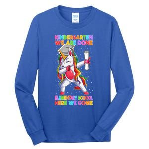 Kindergarten Graduation Magical Unicorn Gift Gift Tall Long Sleeve T-Shirt