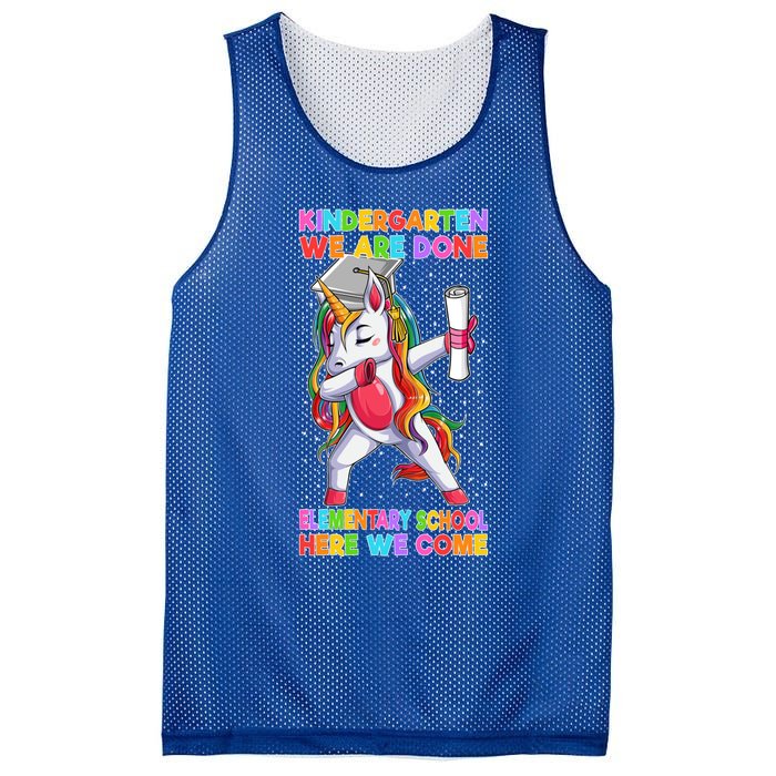 Kindergarten Graduation Magical Unicorn Gift Gift Mesh Reversible Basketball Jersey Tank