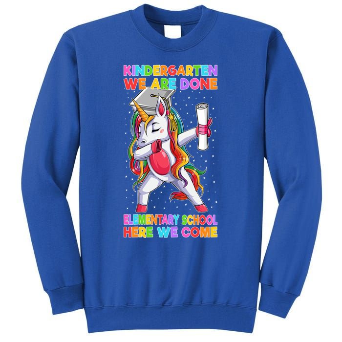 Kindergarten Graduation Magical Unicorn Gift Gift Tall Sweatshirt