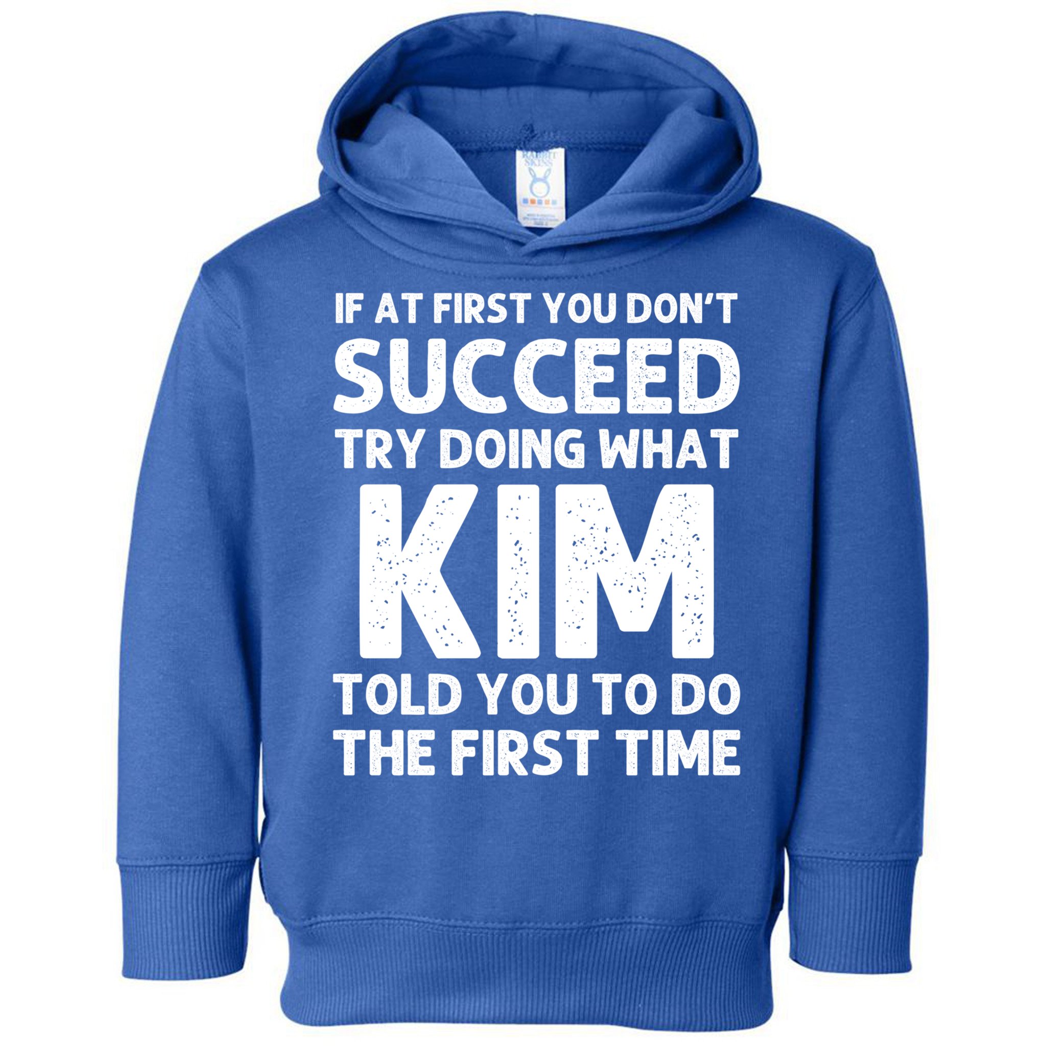 Kim Gift Name Personalized Birthday Funny Christmas Joke Gift Toddler Hoodie