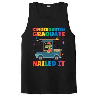 Kindergaten Graduate Nailed It 1St Grade Gift PosiCharge Competitor Tank