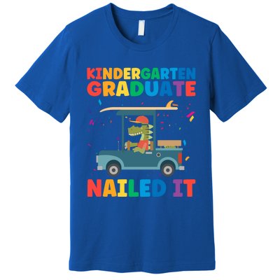 Kindergaten Graduate Nailed It 1St Grade Gift Premium T-Shirt