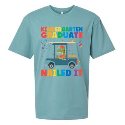 Kindergaten Graduate Nailed It 1St Grade Gift Sueded Cloud Jersey T-Shirt