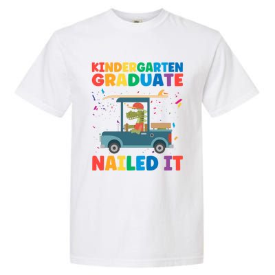 Kindergaten Graduate Nailed It 1St Grade Gift Garment-Dyed Heavyweight T-Shirt