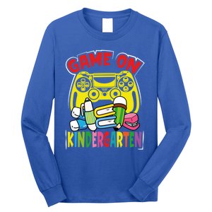 Kindergarten Game On Kindergarten Great Gift Long Sleeve Shirt