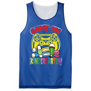 Kindergarten Game On Kindergarten Great Gift Mesh Reversible Basketball Jersey Tank