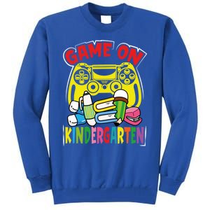 Kindergarten Game On Kindergarten Great Gift Tall Sweatshirt