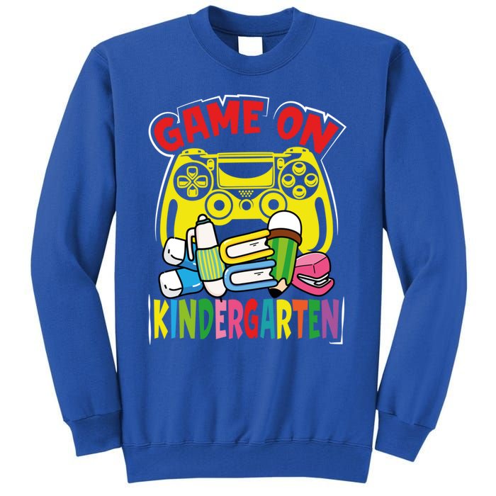 Kindergarten Game On Kindergarten Great Gift Tall Sweatshirt