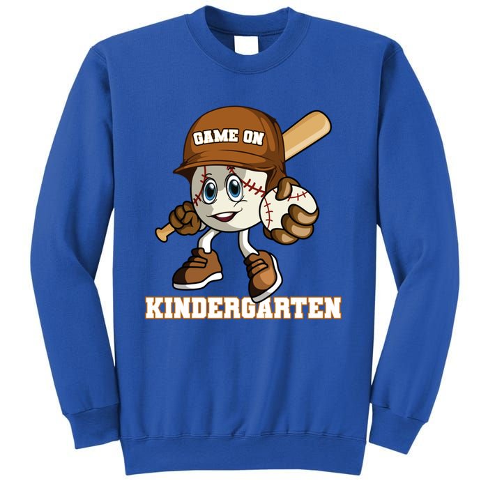 Kindergarten Game On Baseball Back To School Gift Sweatshirt