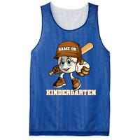 Kindergarten Game On Baseball Back To School Gift Mesh Reversible Basketball Jersey Tank