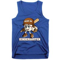 Kindergarten Game On Baseball Back To School Gift Tank Top