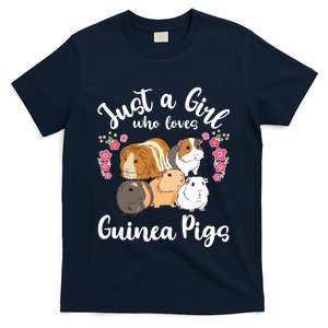 Kids Guinea Pig Just A Girl Who Loves Guinea Pigs T-Shirt