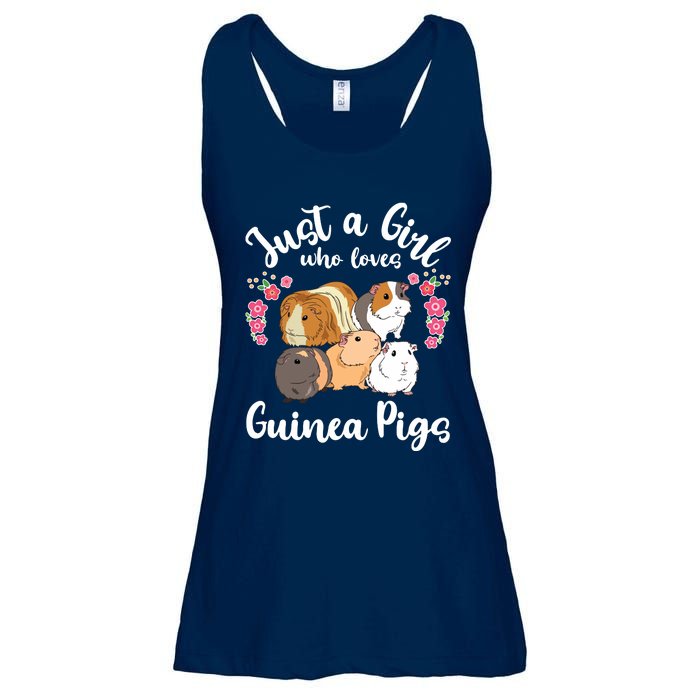 Kids Guinea Pig Just A Girl Who Loves Guinea Pigs Ladies Essential Flowy Tank