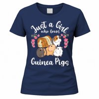 Kids Guinea Pig Just A Girl Who Loves Guinea Pigs Women's T-Shirt