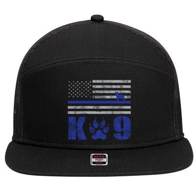 Kcute Gift9 Police Officer Leo Law Enforcement 7 Panel Mesh Trucker Snapback Hat