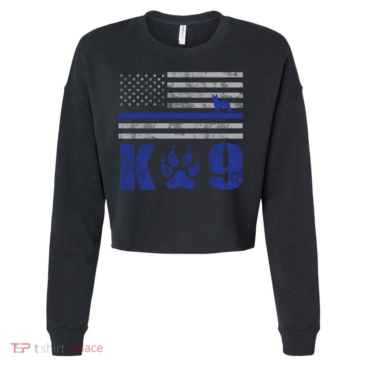 Kcute Gift9 Police Officer Leo Law Enforcement Cropped Pullover Crew