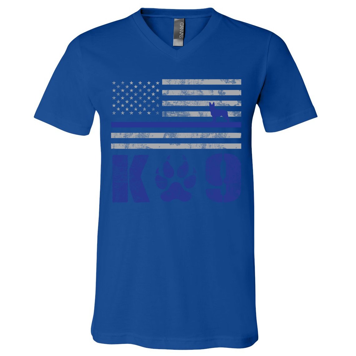 Kcute Gift9 Police Officer Leo Law Enforcement V-Neck T-Shirt