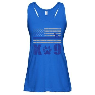 Kcute Gift9 Police Officer Leo Law Enforcement Ladies Essential Flowy Tank