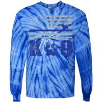 Kcute Gift9 Police Officer Leo Law Enforcement Tie-Dye Long Sleeve Shirt