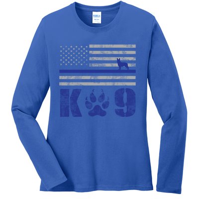 Kcute Gift9 Police Officer Leo Law Enforcement Ladies Long Sleeve Shirt