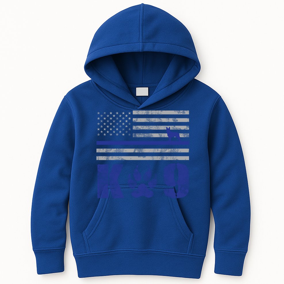 Kcute Gift9 Police Officer Leo Law Enforcement Kids Hoodie