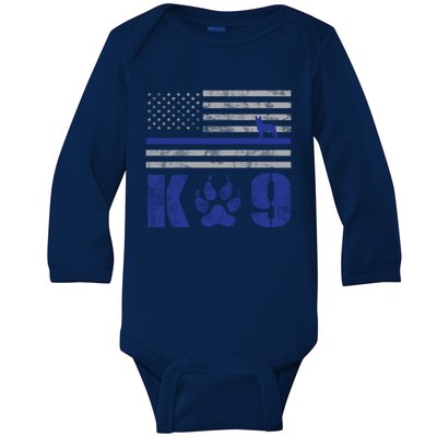 Kcute Gift9 Police Officer Leo Law Enforcement Baby Long Sleeve Bodysuit