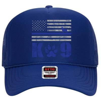 Kcute Gift9 Police Officer Leo Law Enforcement High Crown Mesh Back Trucker Hat