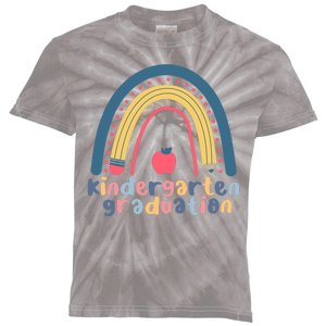 Kindergarten Graduation Rainbow Cute Kids Tie-Dye T-Shirt